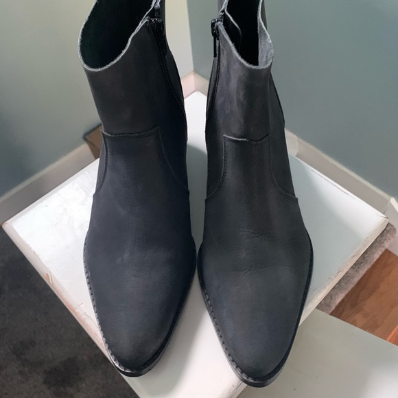 SPLENDID Crawford Western Black Bootie Size 8.5  Anthro - Picture 6 of 11